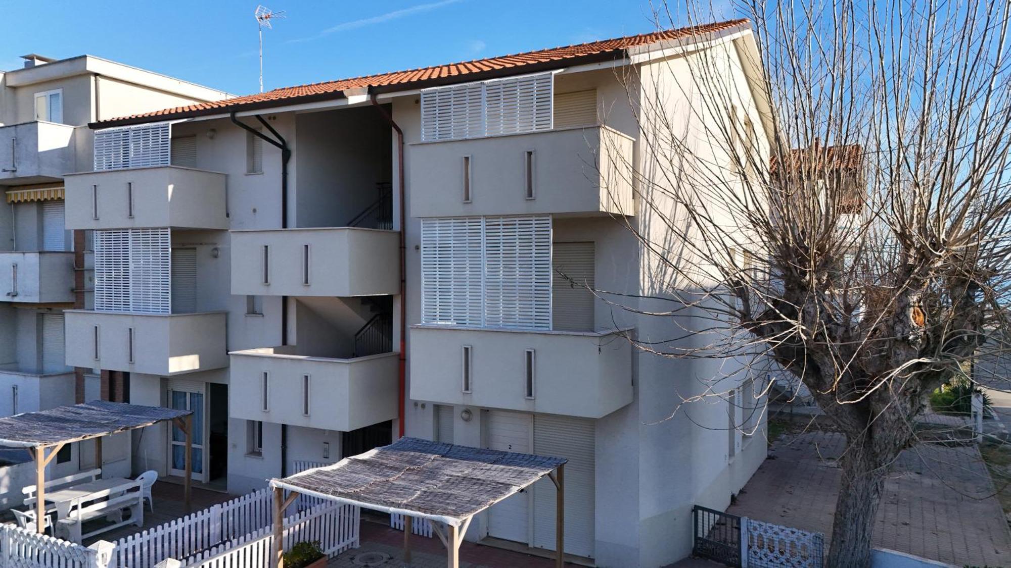 Trilocale Con Terrazzino A 30Mt Dal Mare Di Fano - F005 Apartment Марота Екстериор снимка