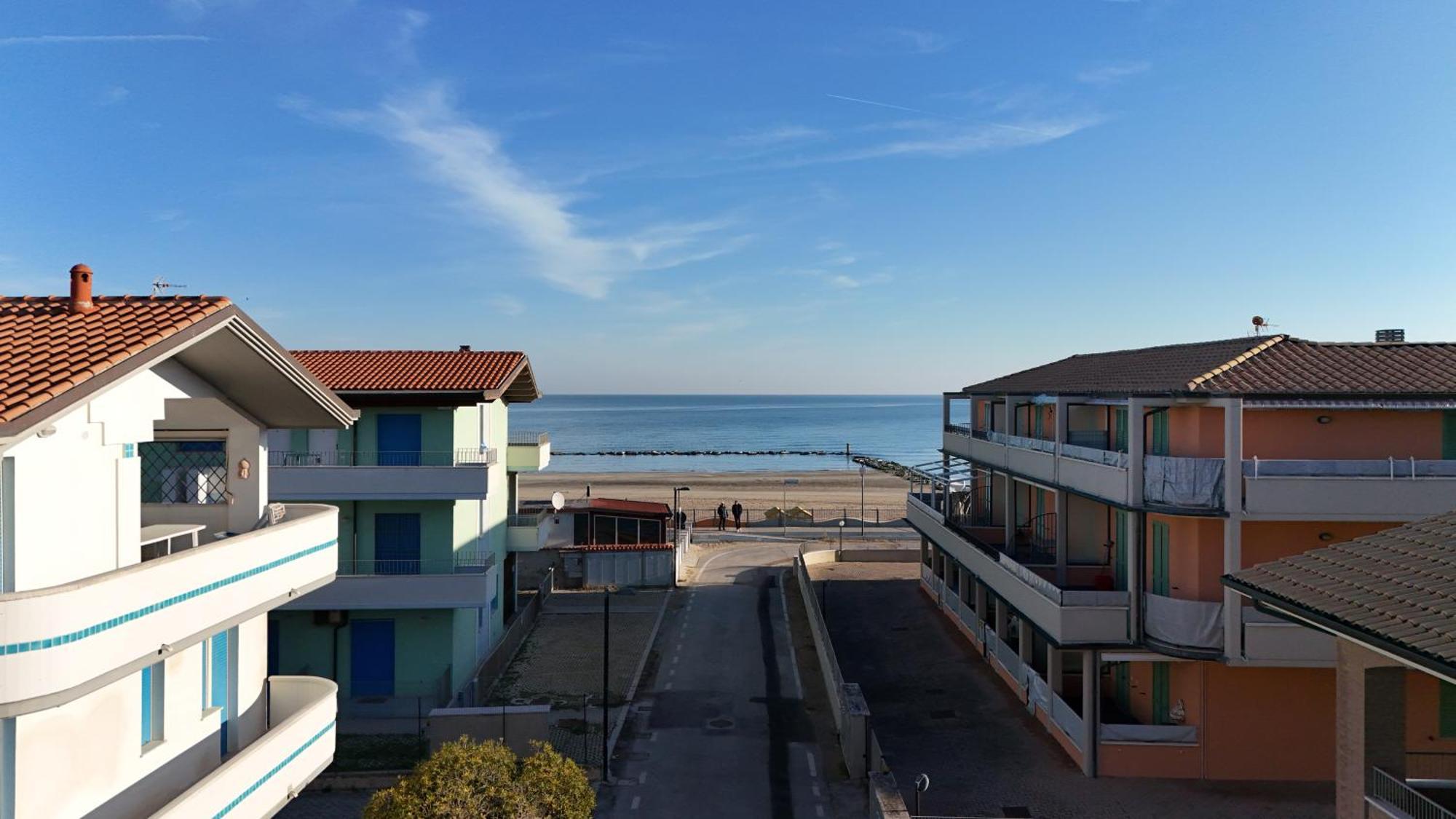 Trilocale Con Terrazzino A 30Mt Dal Mare Di Fano - F005 Apartment Марота Екстериор снимка